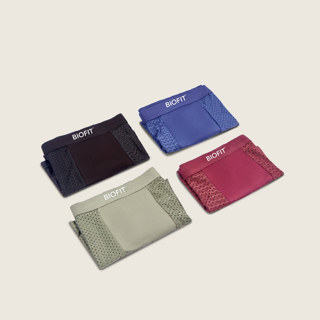 BIOFIT® Bamboo Boxers 5-Pack Multicolor