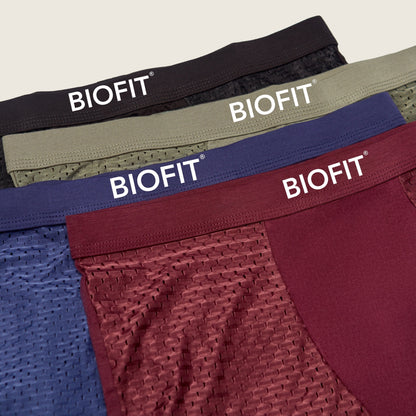 BIOFIT® Bamboo Boxers 5-Pack Blue | + 5 FREE
